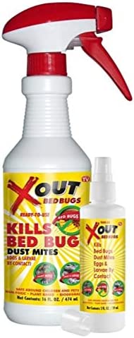 X-Out Bed Bug, Dust Mite and Flea Killer Spray