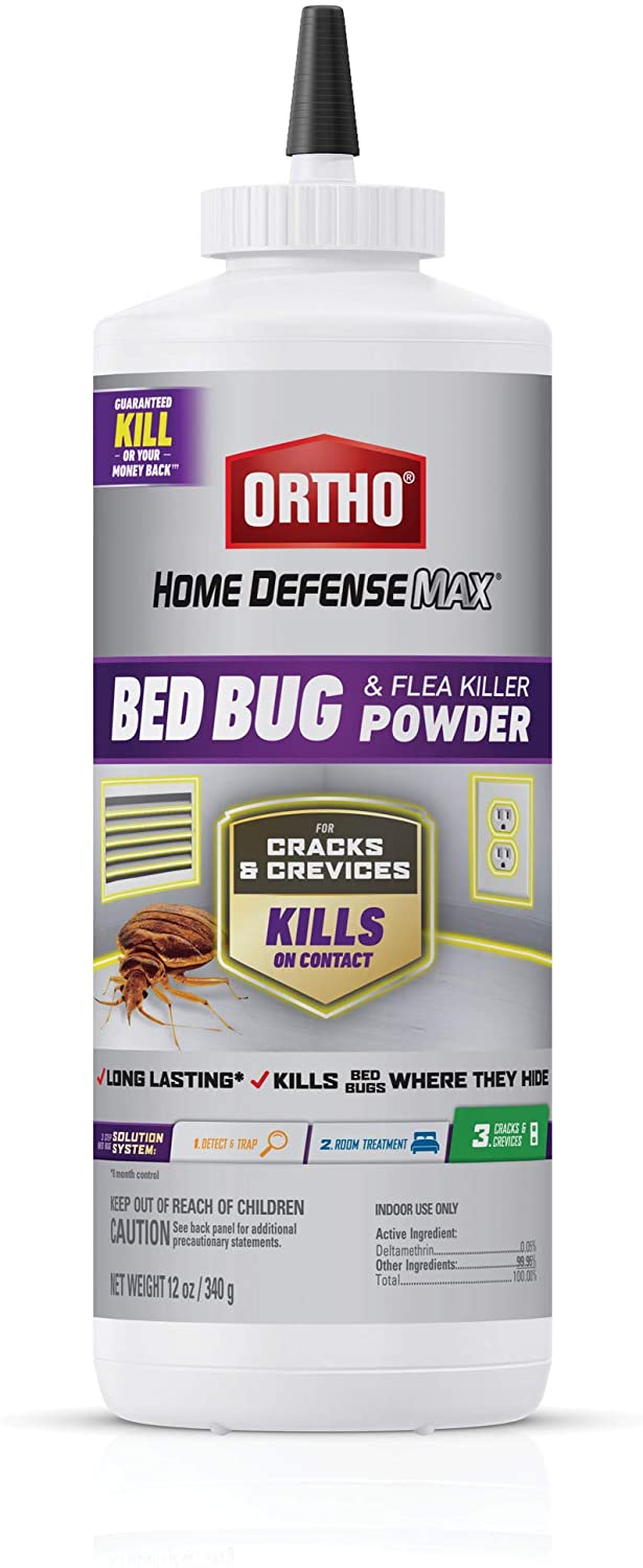 Ortho Home Defense Max Bed Bug & Flea Killer Powder
