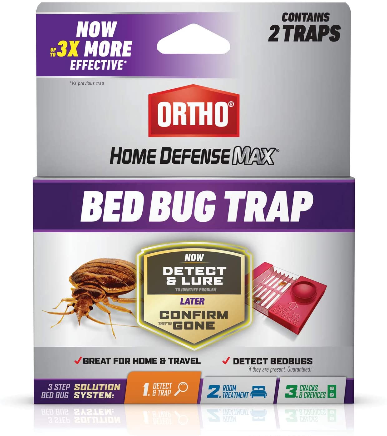 Ortho 0465705 Home Defense Max Bed Bug Trap
