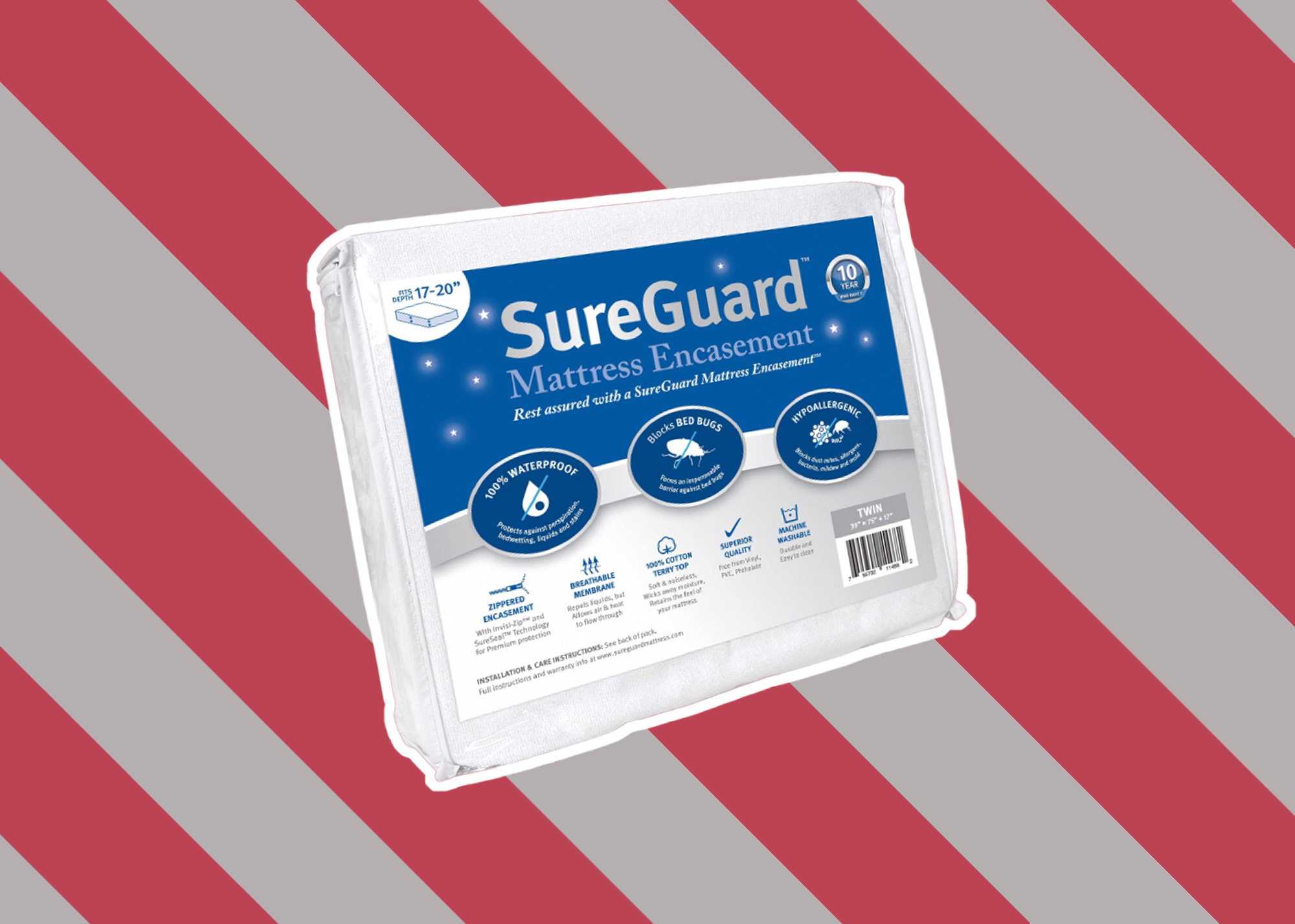 best dust mite mattress encasement with lifetime warranty