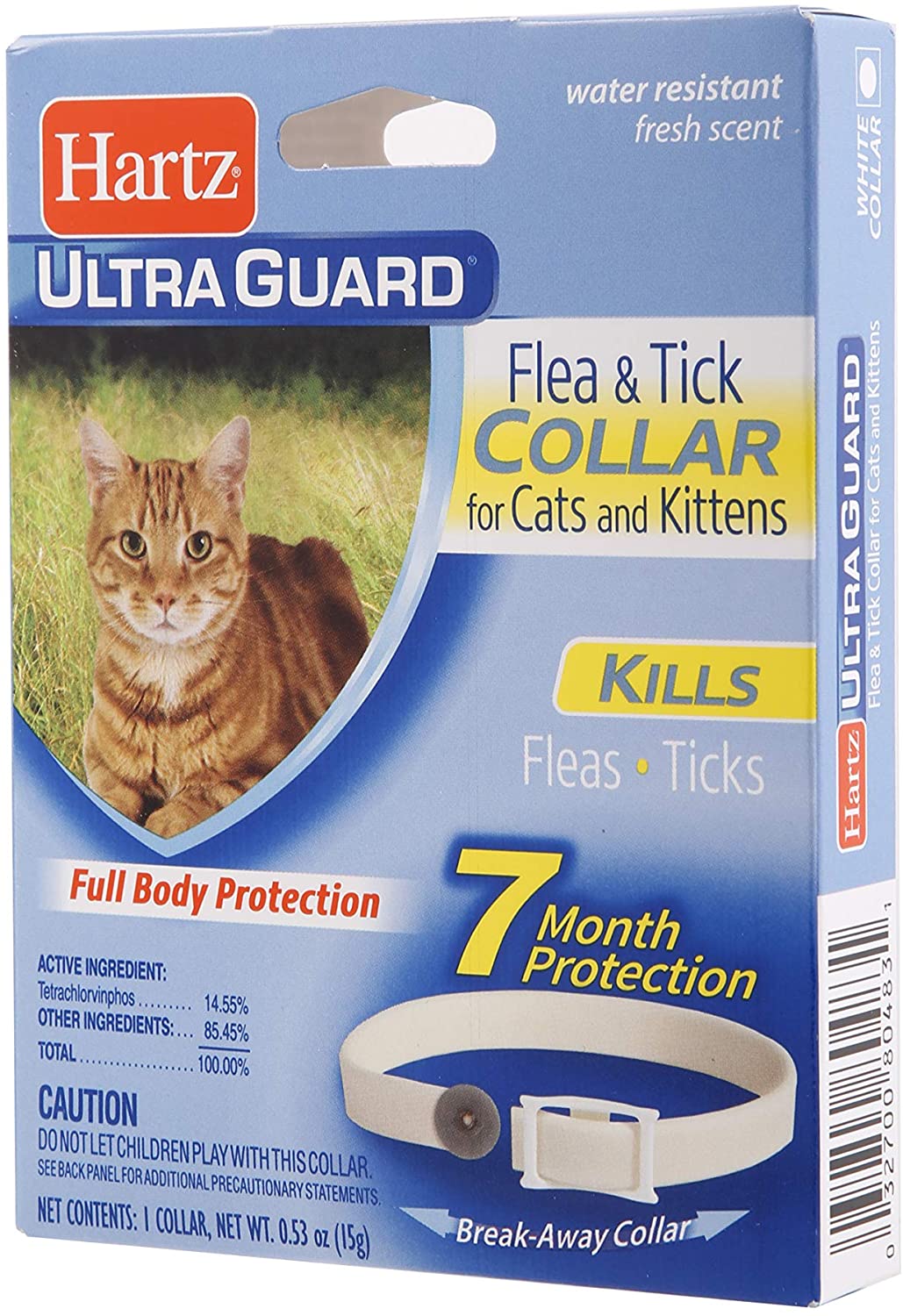 Hartz UltraGuard Flea & Tick Collar for Cats and Kittens