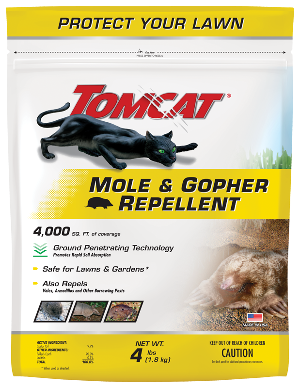 Tomcat Mole & Gopher Repellent Granules